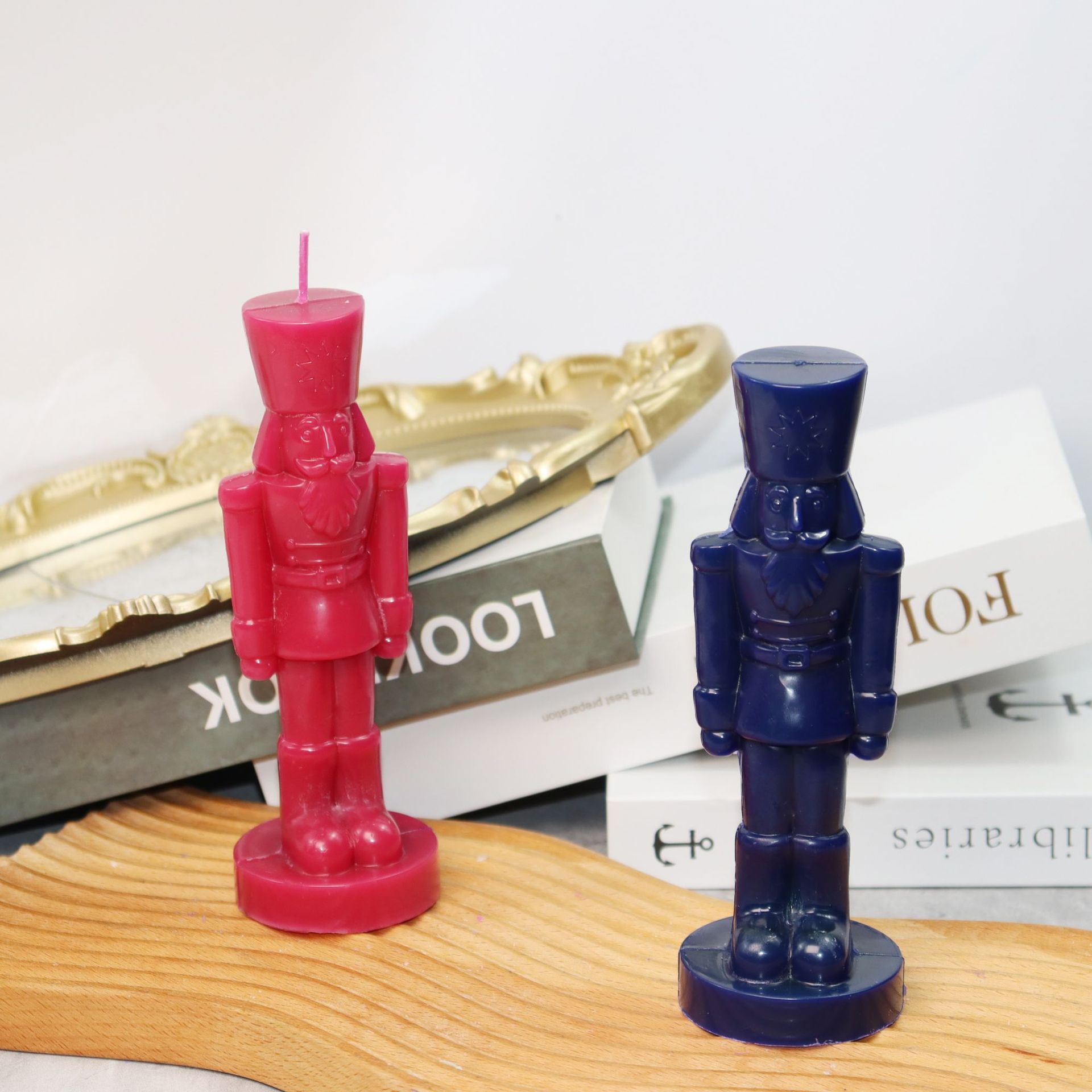 대형 호두까기 인형 플라스틱 양초 몰드 호두까기 인형  - Nutcracker Figurine 리뷰 및 가격