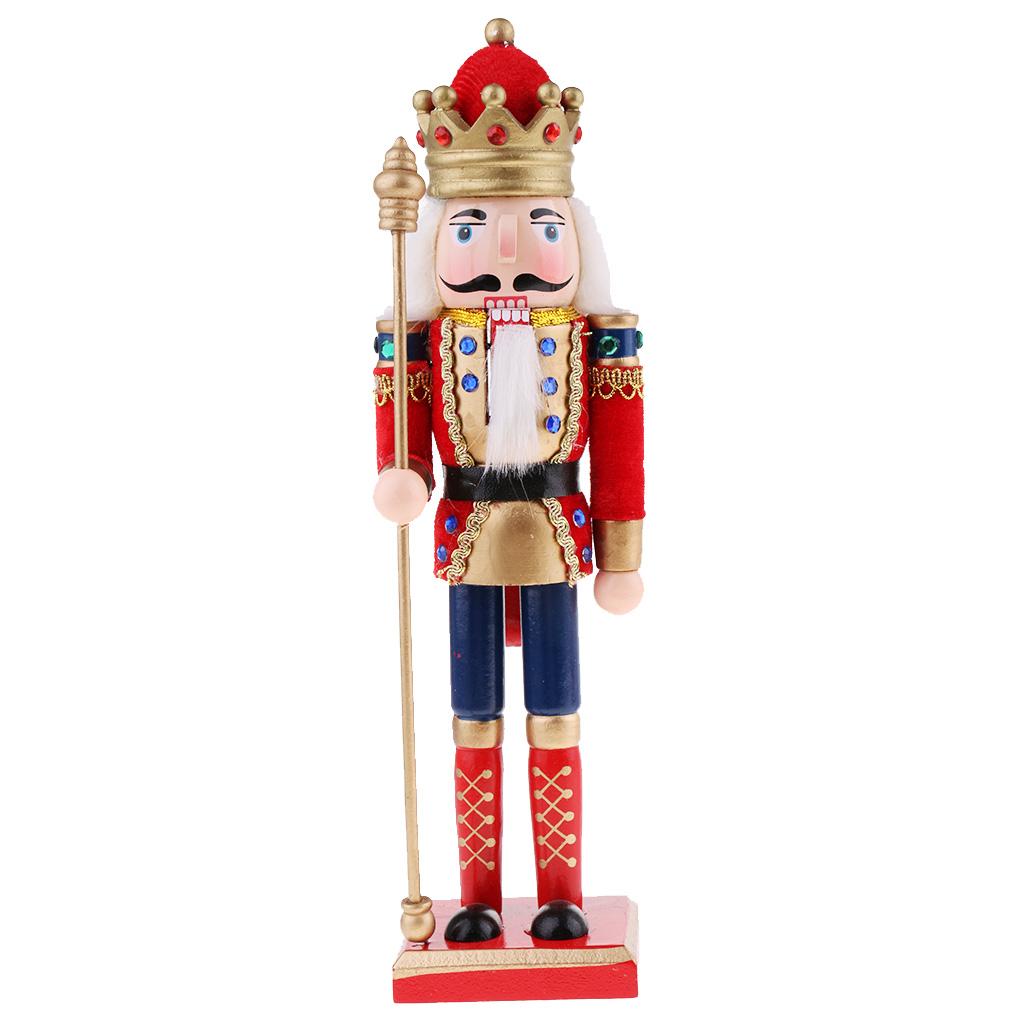 손으로 그린 나무 호두까기 인형 병사 모형, 사각형 받 - Nutcracker Figurine 리뷰 및 가격