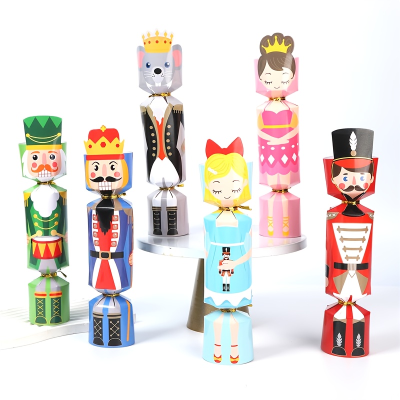 크리스마스 테마의 24개입 크래커 모양 군인/공주 캔디 - Nutcracker Figurine 리뷰 및 가격