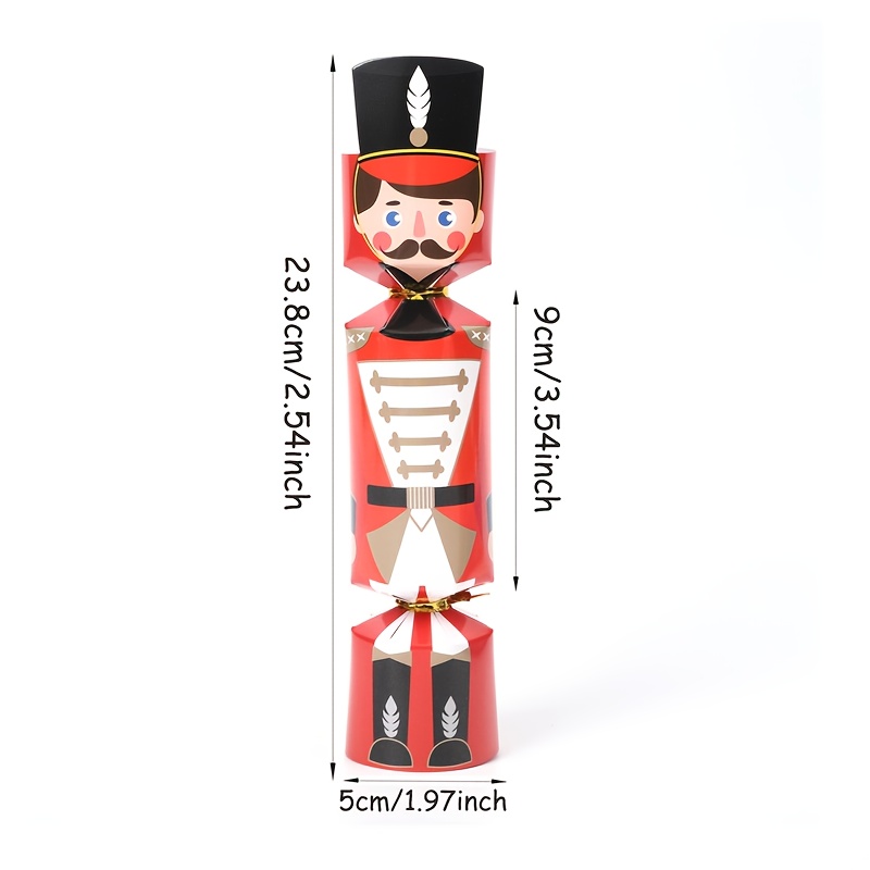크리스마스 테마의 24개입 크래커 모양 군인/공주 캔디 - Nutcracker Figurine 리뷰 및 가격