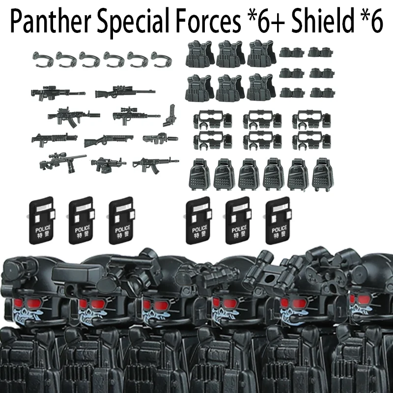 특수부대 SWAT 병사, 경찰, 군대 액션 피규어, 조 - Lego Set Technic 리뷰 및 가격