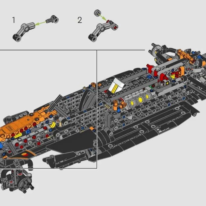 기술적인 맥라렌 레이싱카 조립 블록 DIY 슈퍼카 세트 - Lego Set Technic 리뷰 및 가격