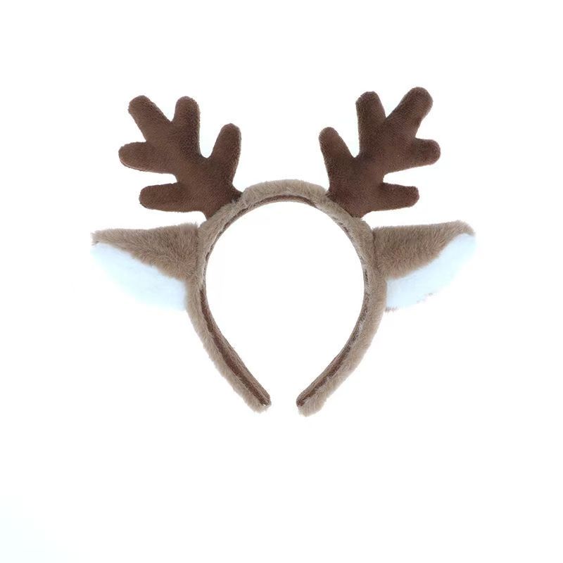 크리스마스 의상 눈송이 사슴 귀와 뿔 머리띠 코스프레  - Reindeer Antlers Headband 리뷰 및 가격